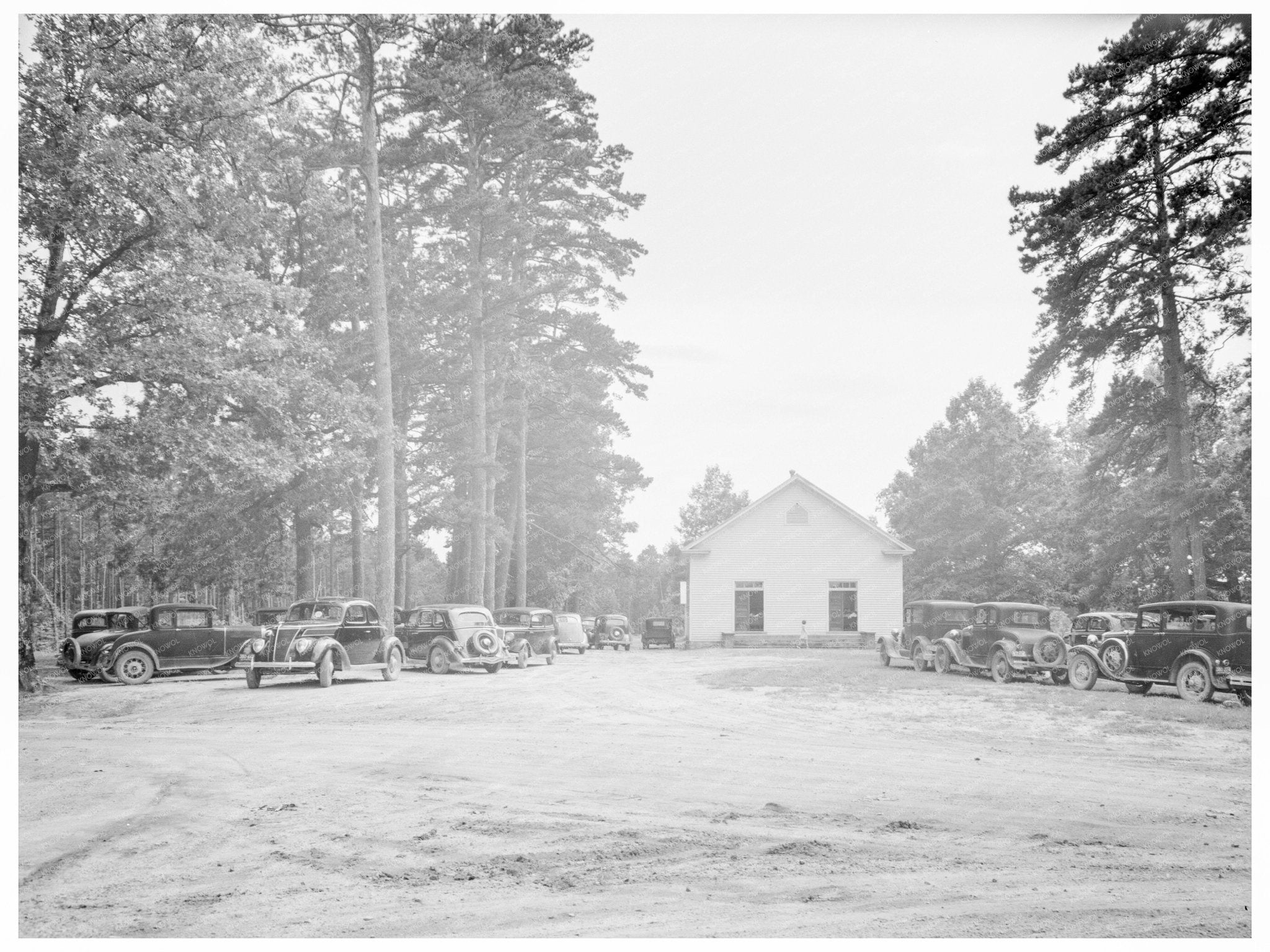 Wheeleys Church in Person County North Carolina 1939 - Available at KNOWOL