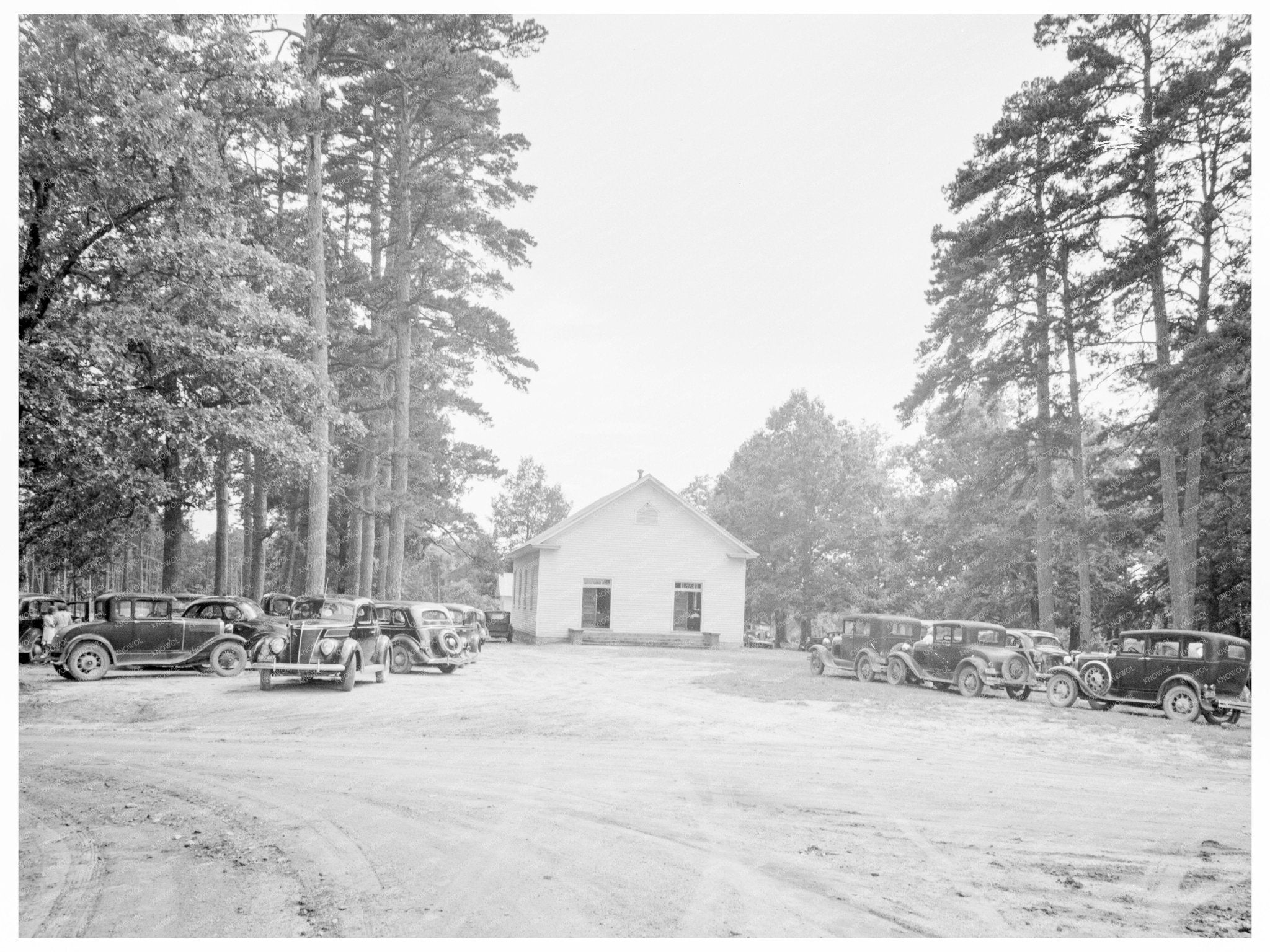 Wheeleys Church Person County North Carolina 1939 - Available at KNOWOL