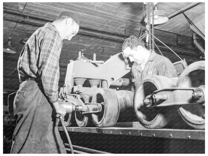 White Motor Company Assembly Line December 1941 - Available at KNOWOL