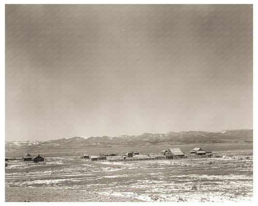 Widtsoe Valley Garfield County Utah 1936 Vintage Image - Available at KNOWOL