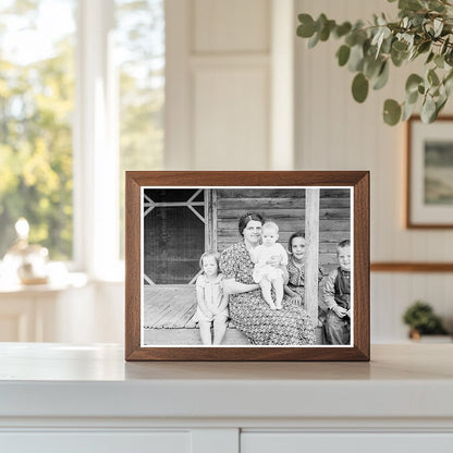 Wife and Children of Tobacco Sharecropper North Carolina 1939 - Available at KNOWOL