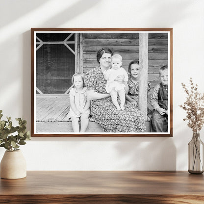 Wife and Children of Tobacco Sharecropper North Carolina 1939 - Available at KNOWOL