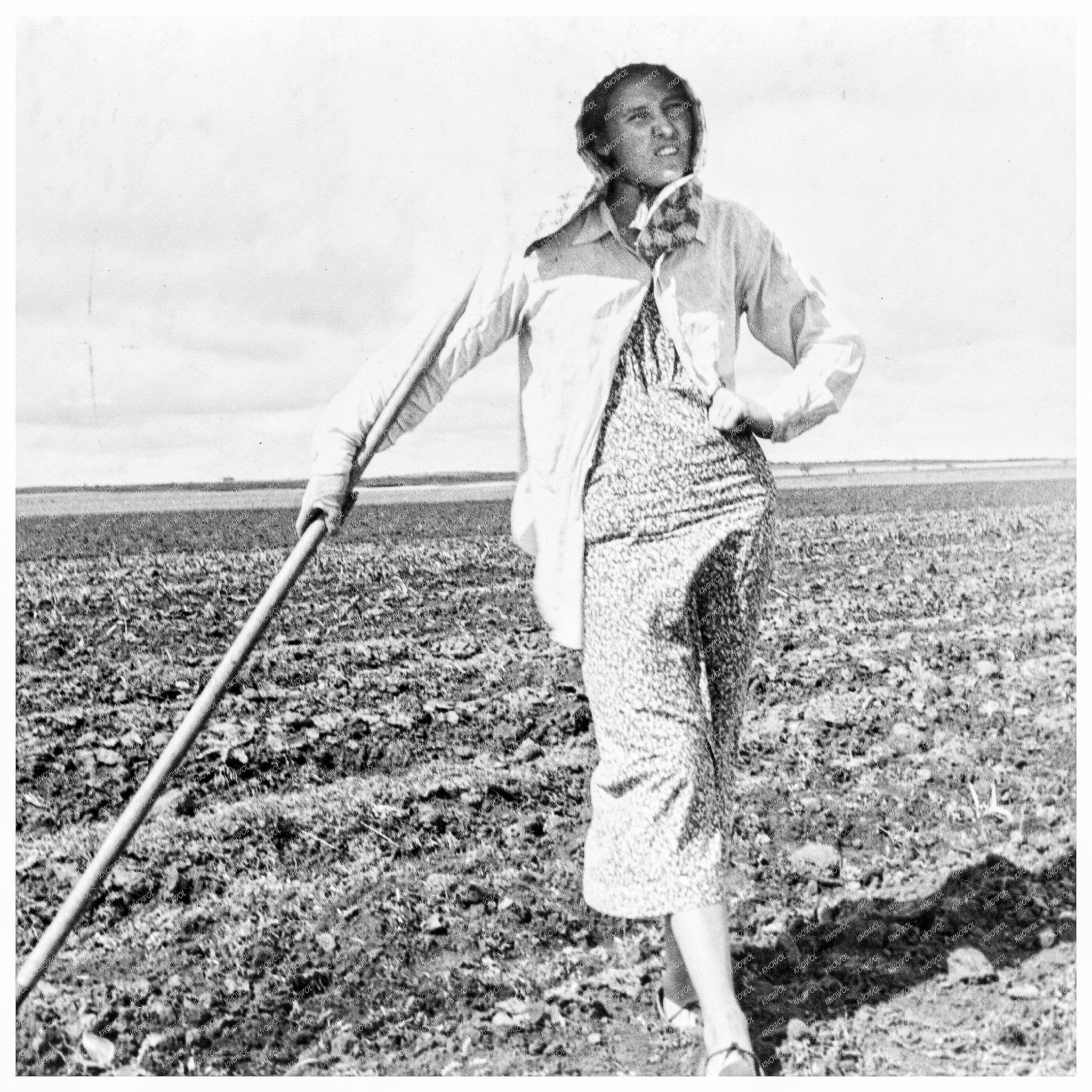 Wife of Texas Tenant Farmer May 1937 FSA Collection - Available at KNOWOL