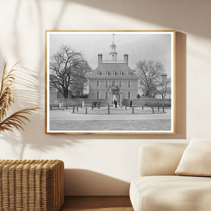 Williamsburg Virginia Governors Palace Restoration 1943 - Available at KNOWOL