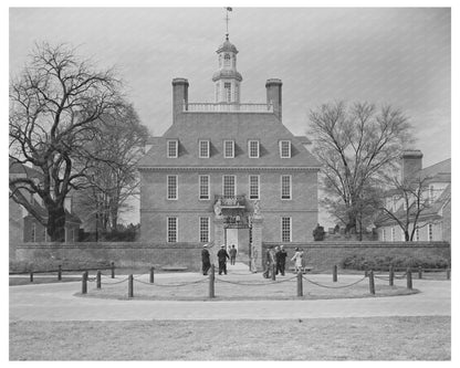 Williamsburg Virginia Historic Image April 1943 - Available at KNOWOL