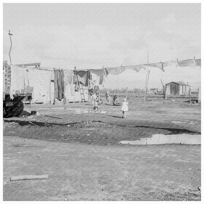 Winter Quarters of Migrants in Farmersville 1939 - Available at KNOWOL