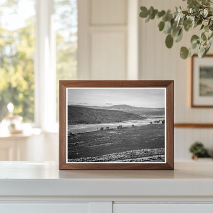 Winter Wheat Sowing in Small Finger Valley Oregon 1939 - Available at KNOWOL