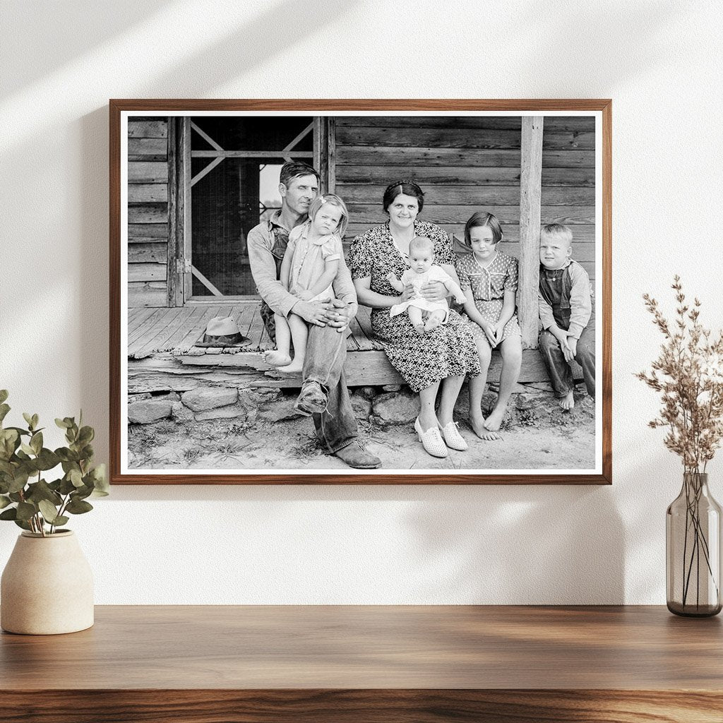 Woman and Children on Porch North Carolina 1939 - Available at KNOWOL