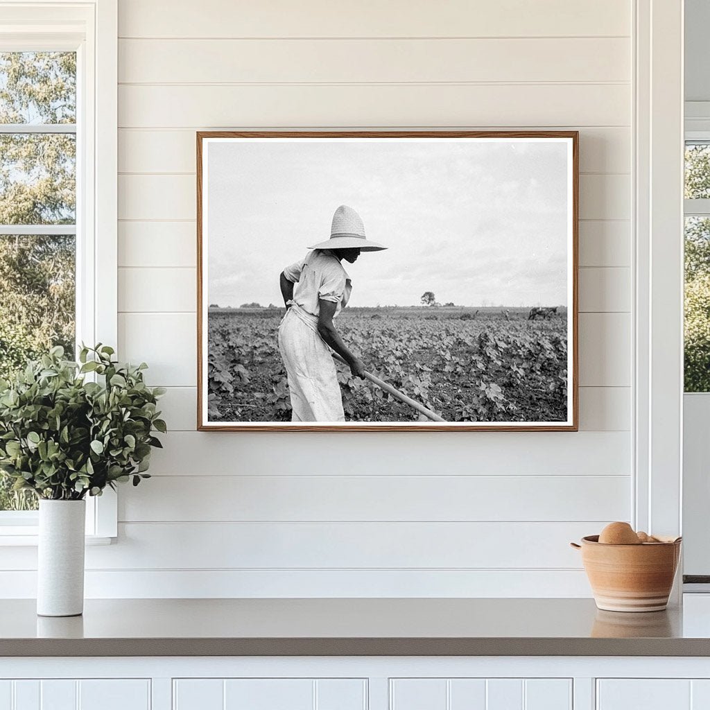 Woman Working in Field Eutaw Alabama July 1936 - Available at KNOWOL