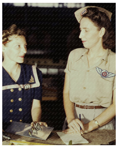 Women at Naval Air Base Corpus Christi August 1942 - Available at KNOWOL