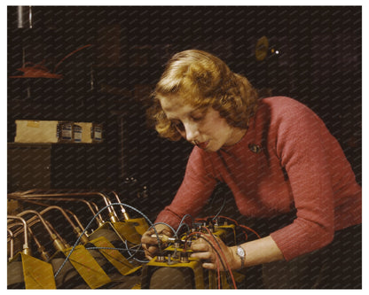 Women Making Blackout Lamps in WWII Milwaukee 1943 - Available at KNOWOL