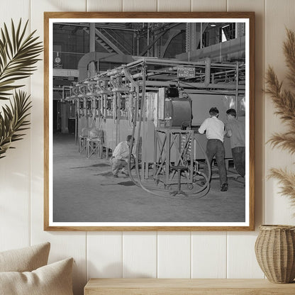 Workers Charging Tunnel Dehydrator June 1942 Albany CA - Available at KNOWOL