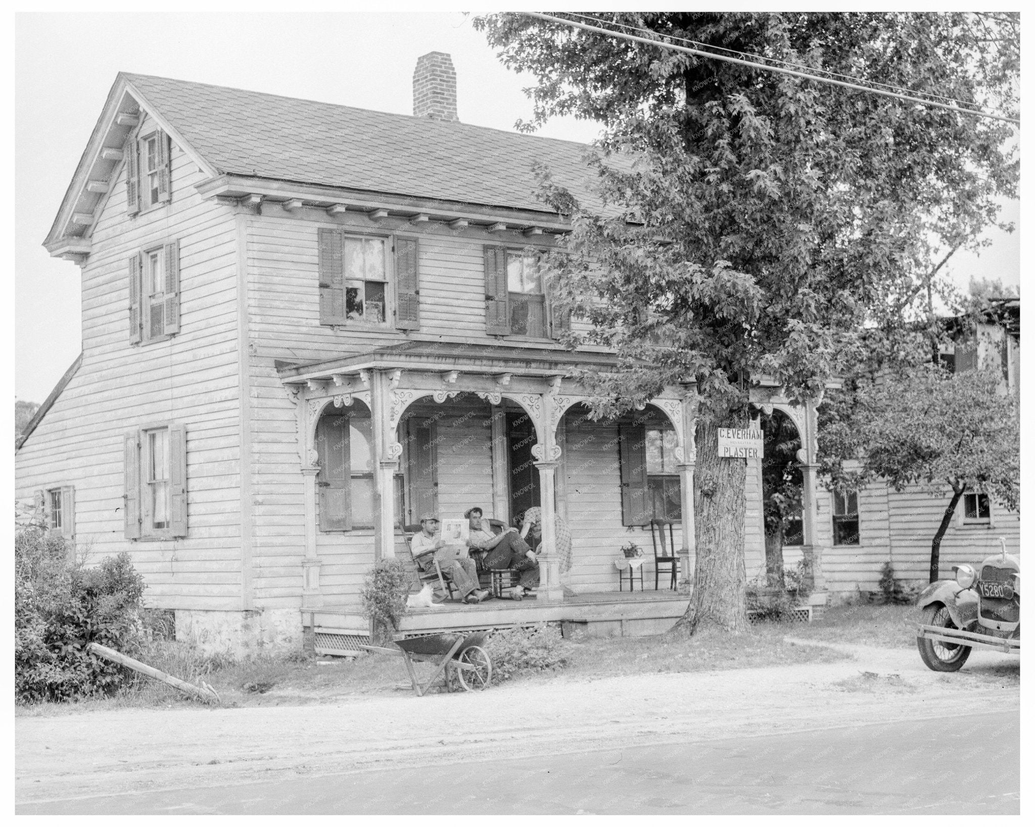 Workers Home in Bridgton New Jersey June 1936 - Available at KNOWOL