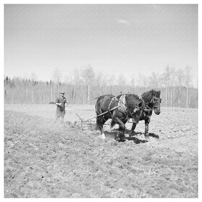 Workers on Cut - Over Farm in Michigan May 1937 - Available at KNOWOL