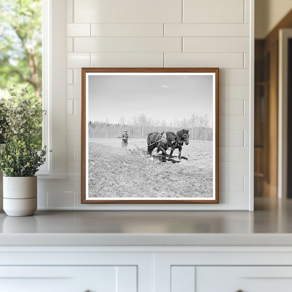 Workers on Cut - Over Farm in Michigan May 1937 - Available at KNOWOL