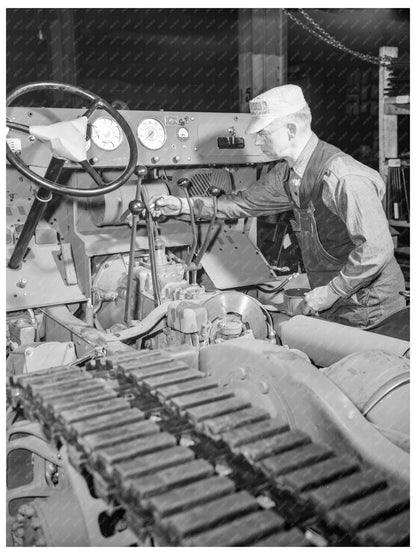 World War II Halftrack Scout Car Assembly December 1941 - Available at KNOWOL