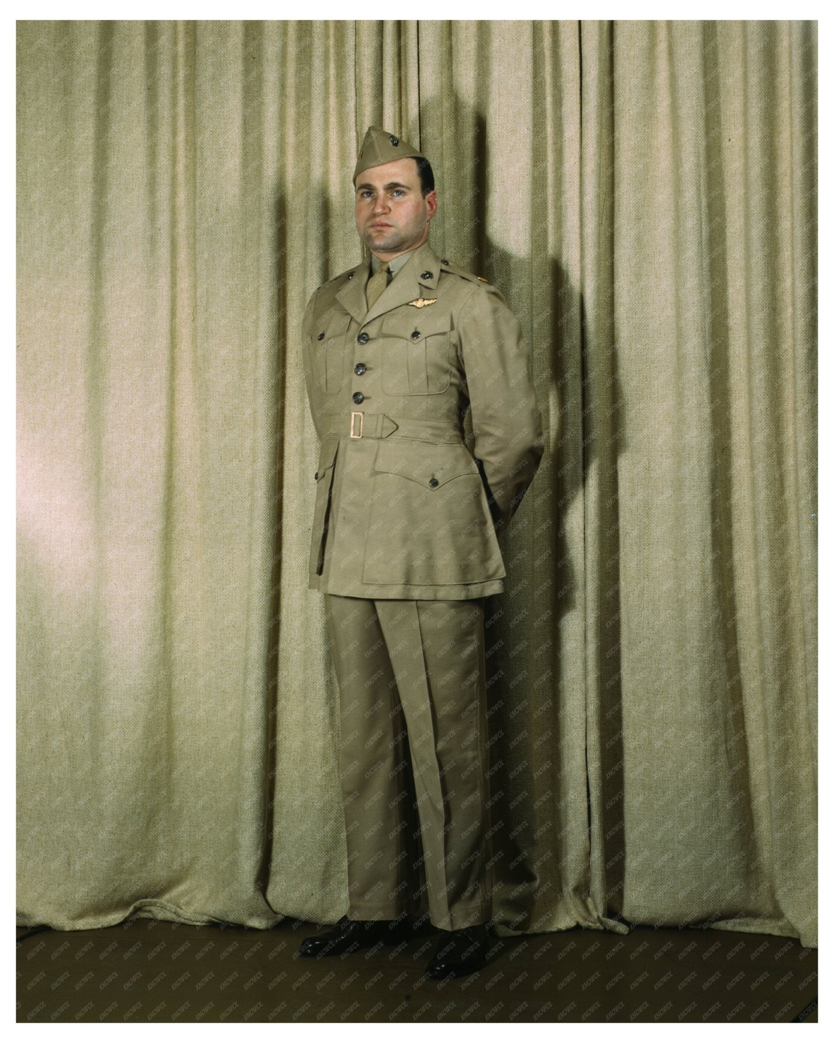 World War II Marine Corps Major Summer Uniform 1944 - Available at KNOWOL