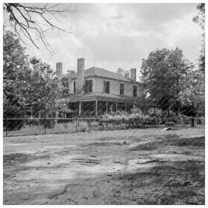 Wray Plantation Cotton Fields Greene County Georgia 1937 - Available at KNOWOL