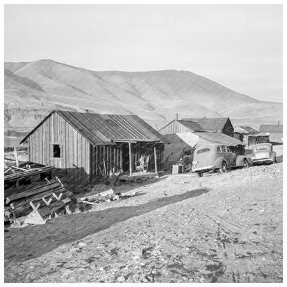 Yakima Indian Village Fishing on Columbia River 1939 - Available at KNOWOL