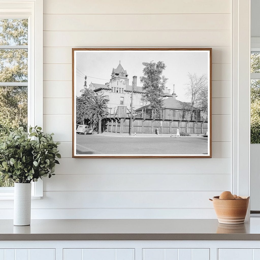 Yakima Jail for Striking Farm Workers 1933 Vintage Image - Available at KNOWOL