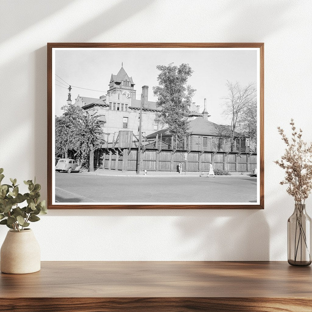 Yakima Jail for Striking Farm Workers 1933 Vintage Image - Available at KNOWOL