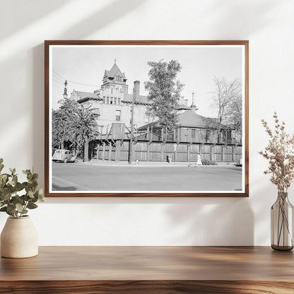 Yakima Jail for Striking Farm Workers 1933 Vintage Image - Available at KNOWOL