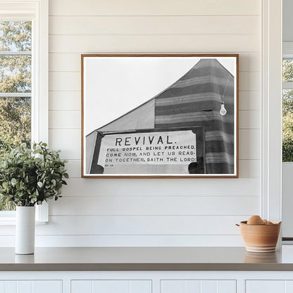 Yakima Revival Meetings Scene August 1939 Vintage Photo - Available at KNOWOL