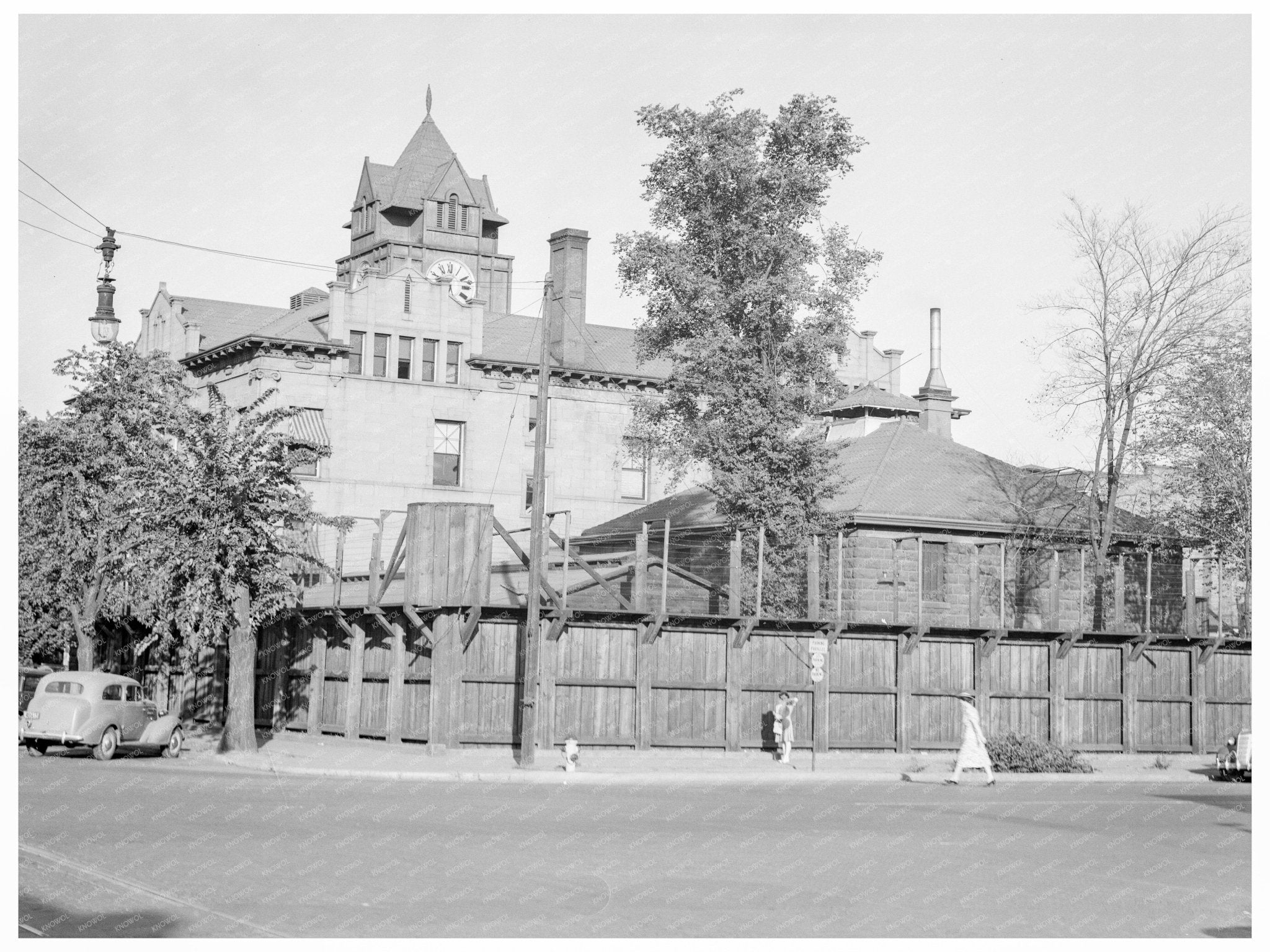 Yakima Stockade Jail for Striking Workers August 1939 - Available at KNOWOL