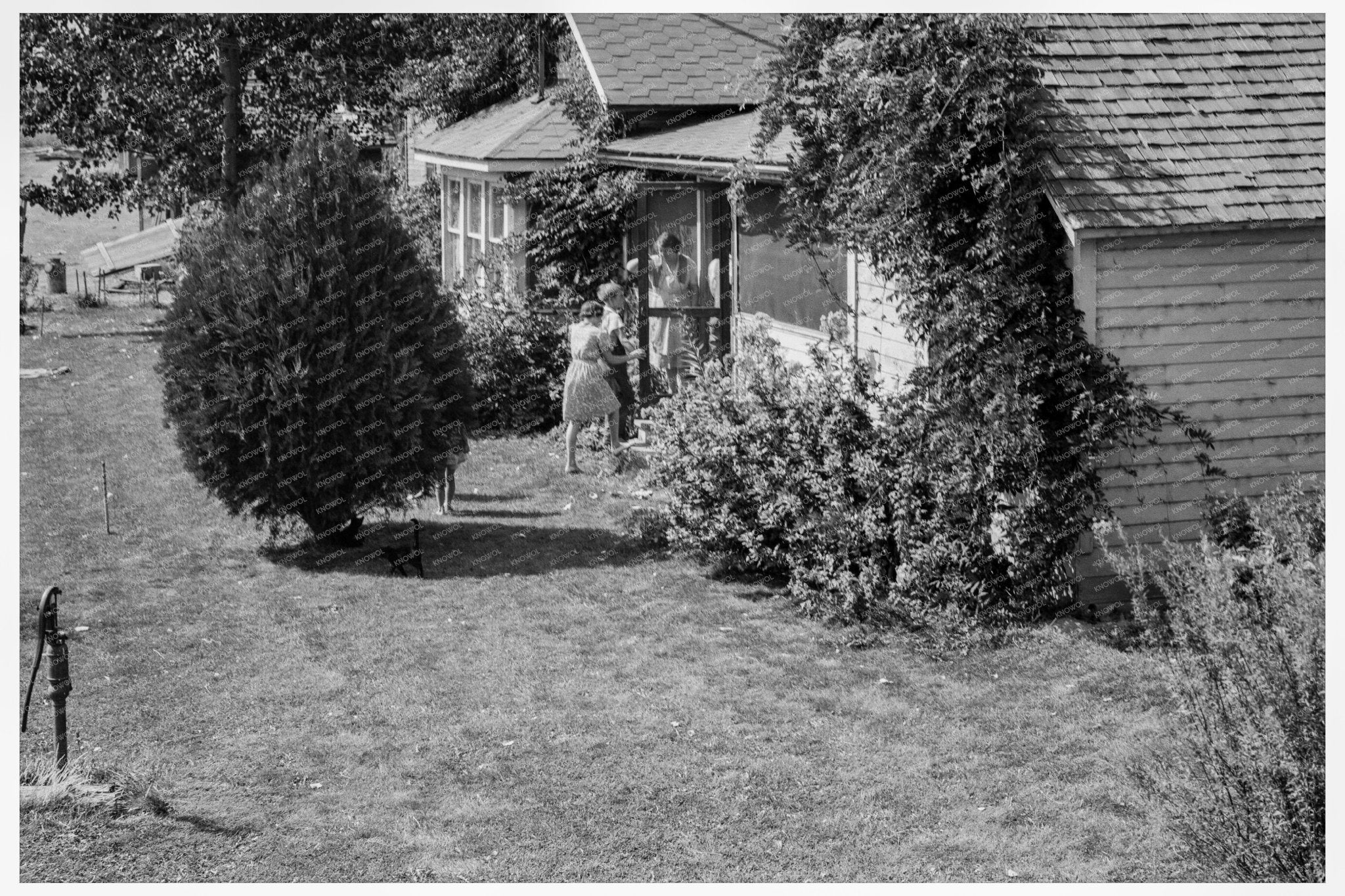 Yakima Valley Family on 48 - Acre Farm 1939 - Available at KNOWOL