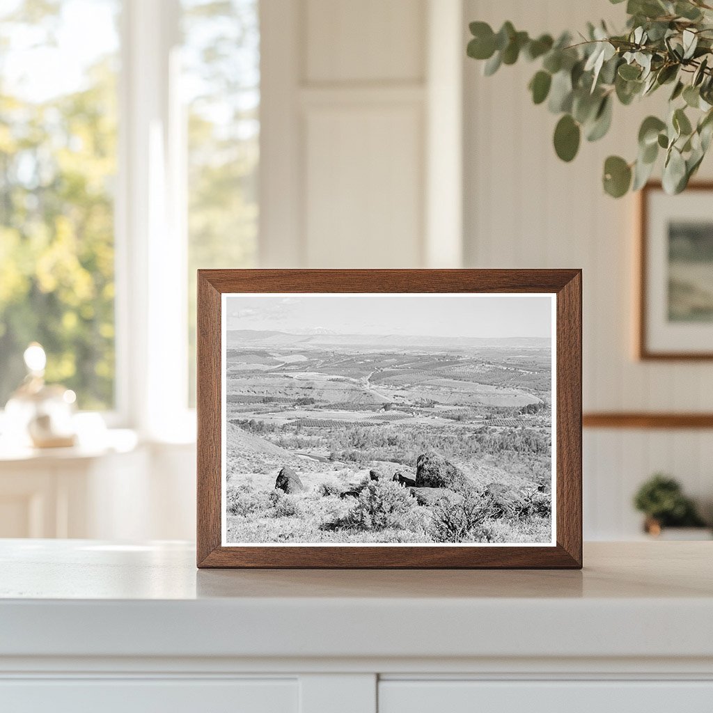 Yakima Valley Landscape August 1939 Historical Photo - Available at KNOWOL