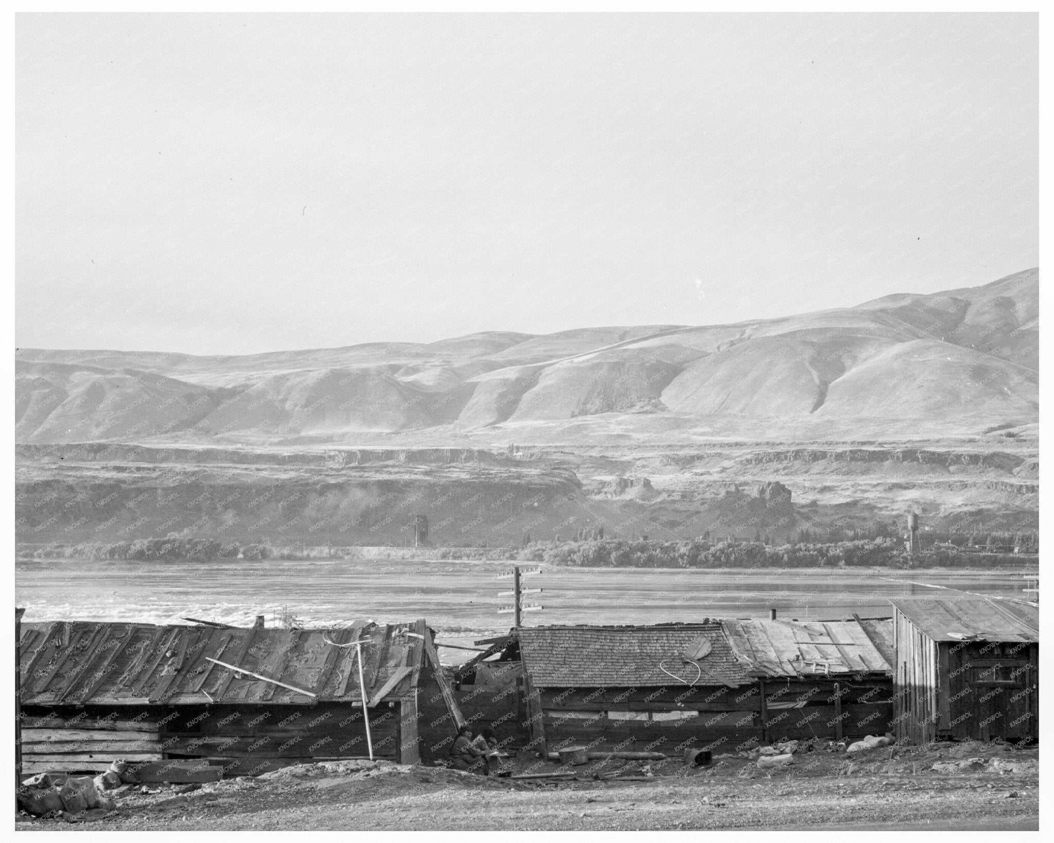 Yakima Valley Salmon Season 1939 Photo by Dorothea Lange - Available at KNOWOL