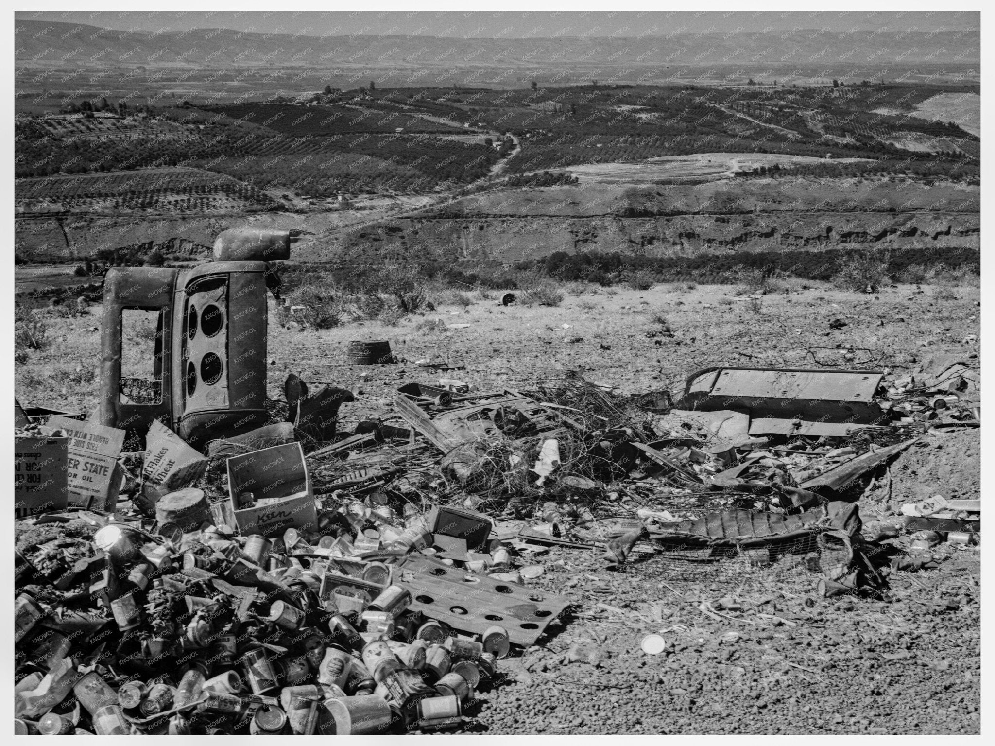 Yakima Valley Scenic View August 1939 - Available at KNOWOL