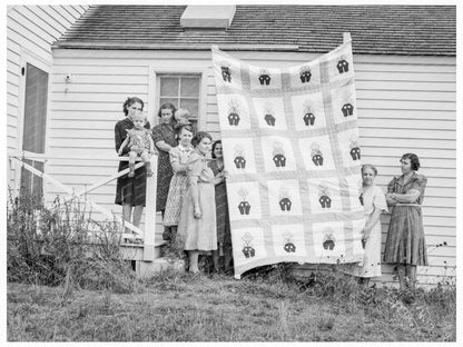 Yamhill County Farm Women Quilt Project October 1939 - Available at KNOWOL