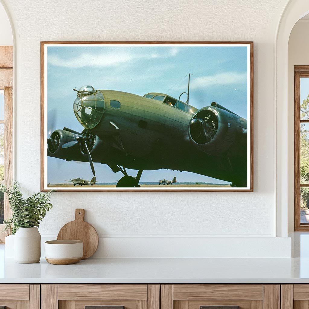 YB - 17 Bomber Takeoff at Langley Field May 1942 - Available at KNOWOL