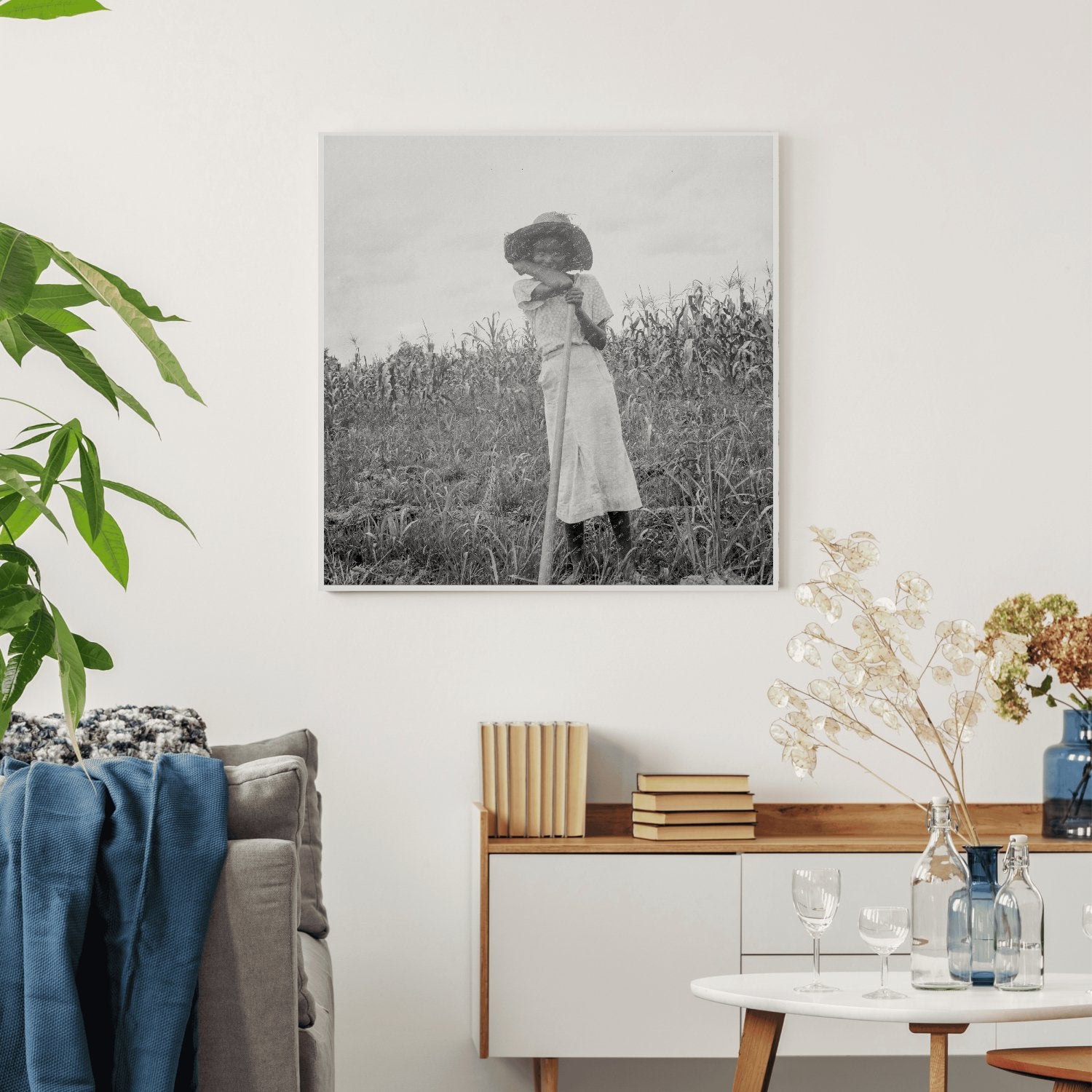 Young Girl Working in Mississippi Delta Fields 1936 - Available at KNOWOL