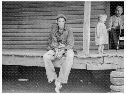 Young Sharecropper in Chesnee South Carolina June 1937 - Available at KNOWOL