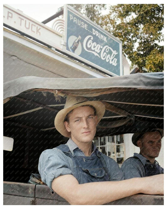 Young Wage Worker in Old Ford at Tucks Filling Station, Person County, North Carolina, 1939 - Available at KNOWOL