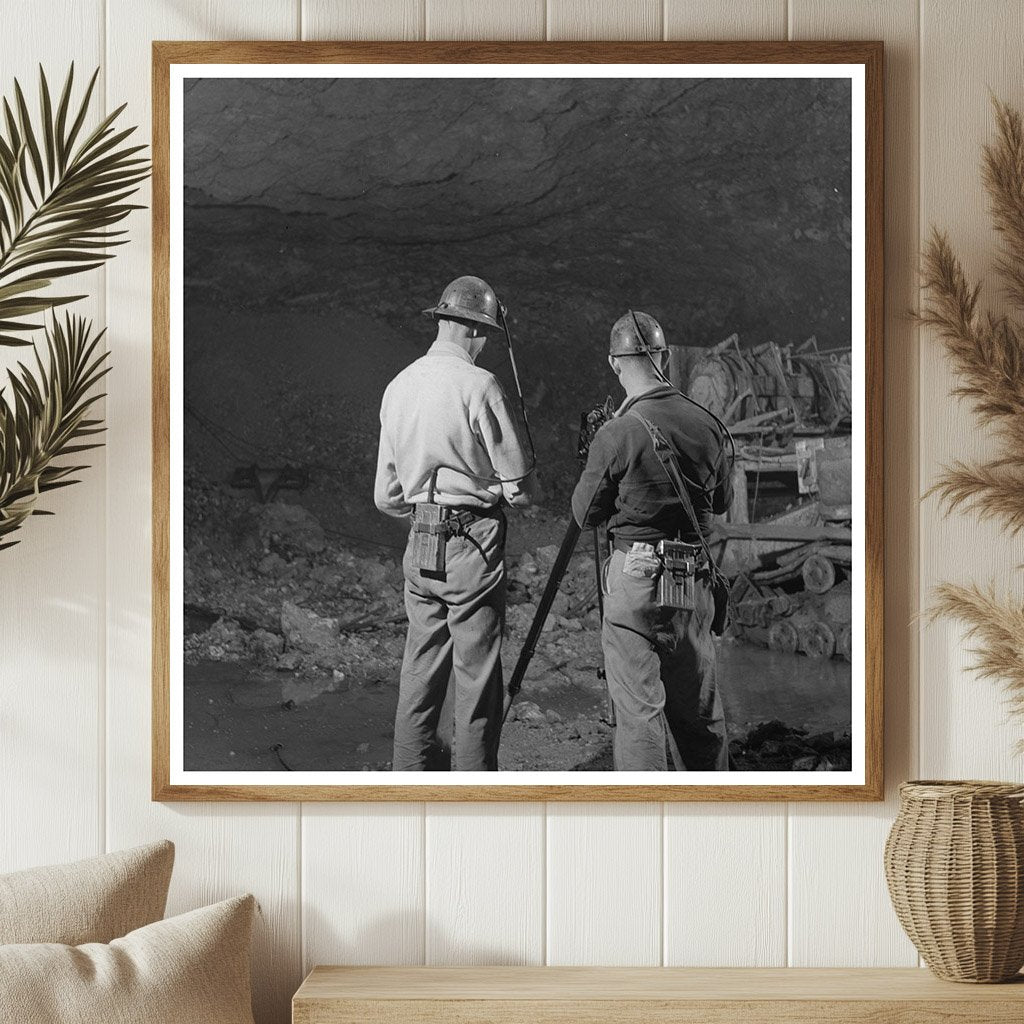 Zinc Mine Workers in Cardin Oklahoma 1942 - Available at KNOWOL