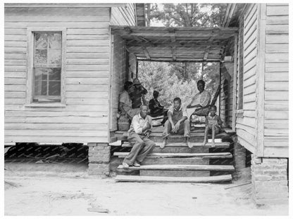 Zollie Lyons Returning Home from Tobacco Fields 1939 - Available at KNOWOL