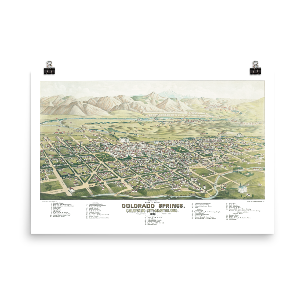 Colorado Springs, CO 1882