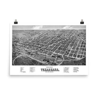 Texarkana, TX and AR 1888