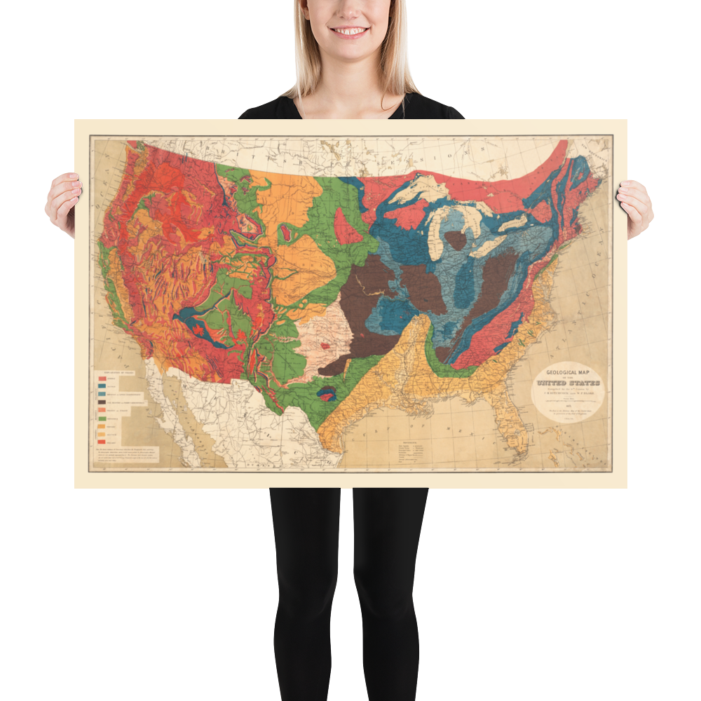 U.S. Geological Map, 1872