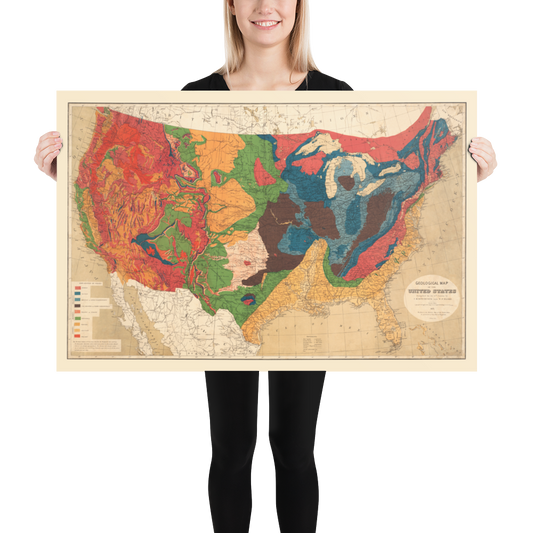 U.S. Geological Map, 1872